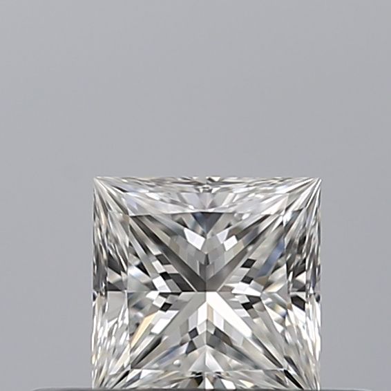 Diamond Natural 0,32Ct F-IF Princess - GIA6545544621 1
