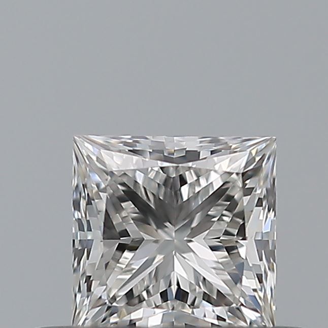 Diamond Natural 0,37Ct F-VVS2 Princess - GIA6545518749 1