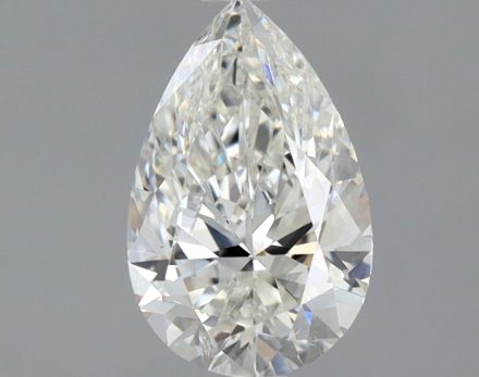 Diamond Natural 1Ct H-SI1 Pear - GIA6541816769 1