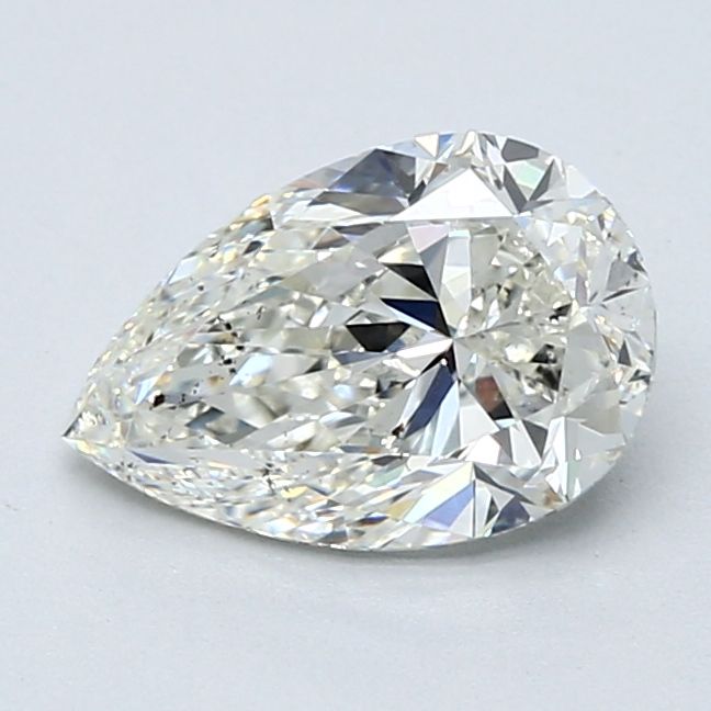 Diamond Natural 1,7Ct J-SI1 Pear - GIA2456990362 1