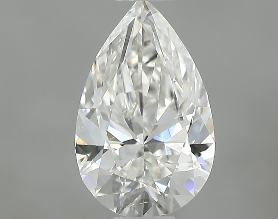 Diamond Natural 0,45Ct H-SI1 Pear - GIA7542040609 1