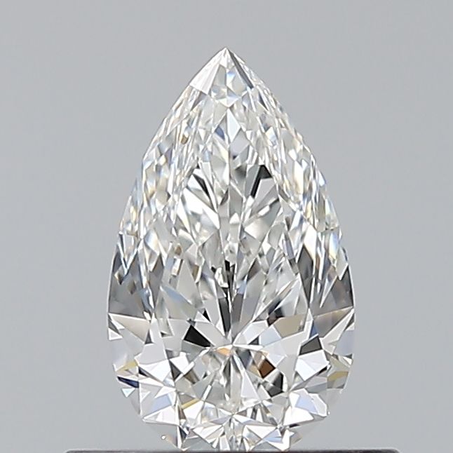Diamond Natural 0,5Ct F-VVS2 Pear - GIA7548389233 1