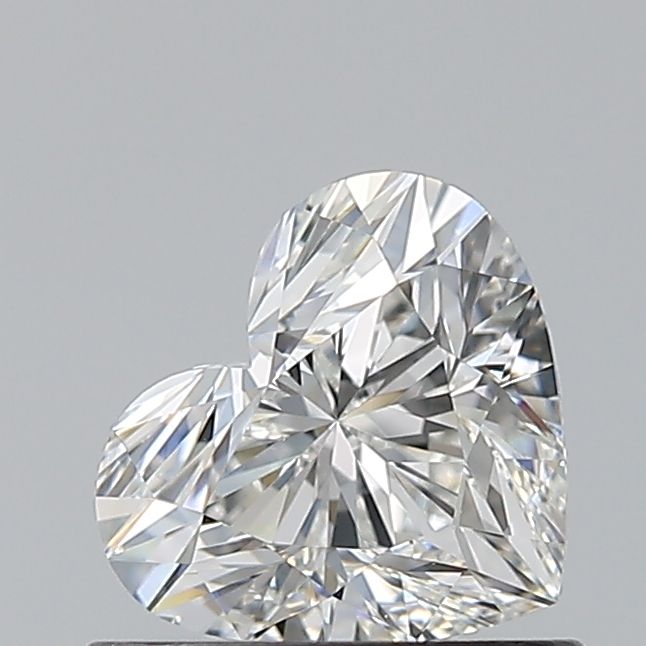Diamond Natural 0,7Ct G-VVS1 Heart - GIA7543296386 1