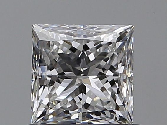 Diamond Natural 0,7Ct E-VS2 Princess - GIA2225108141 1