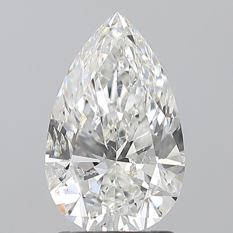 Diamond Natural 1,7Ct H-SI2 Pear - GIA1535416235 1