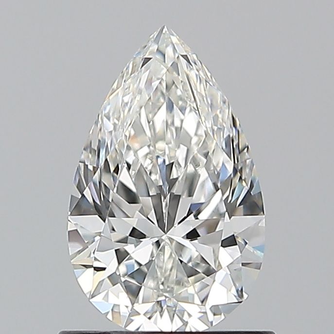 Diamond Natural 0,91Ct G-IF Pear - GIA2558193875 1
