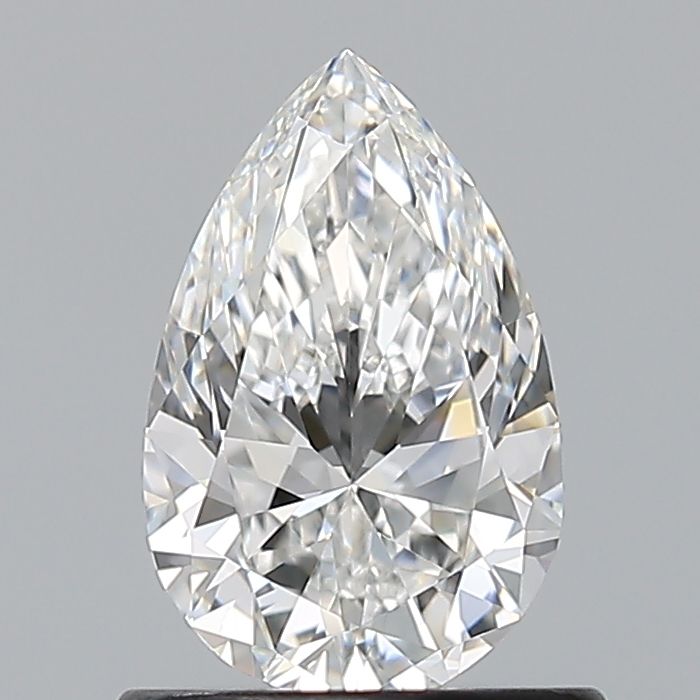 Diamond Natural 0,8Ct F-IF Pear - GIA2546649668 1