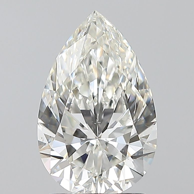 Diamond Natural 1,7Ct H-SI1 Pear - GIA1549155329 1
