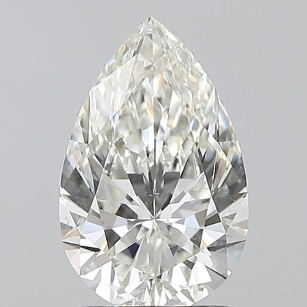 Diamond Natural 1,7Ct H-SI1 Pear - GIA1549155329 1