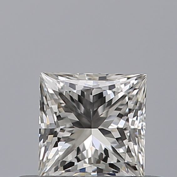 Diamond Natural 0,37Ct F-VVS1 Princess - GIA7546240582 1
