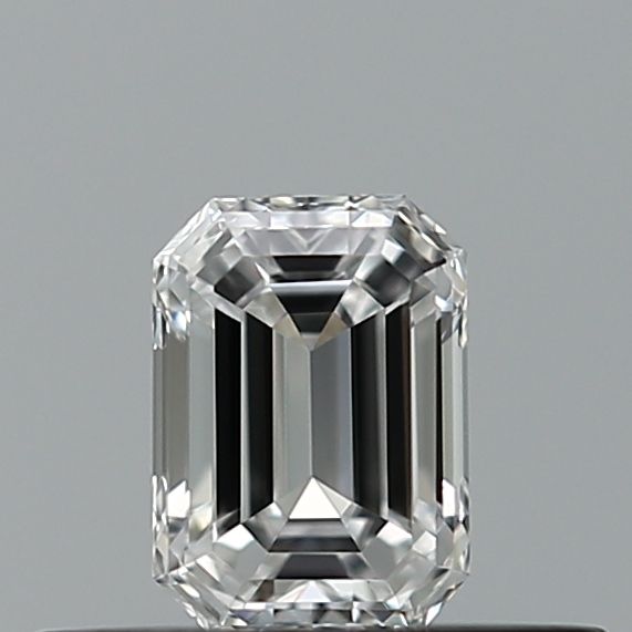 Diamond Natural 0,3Ct D-VVS1 Emerald - GIA7541359994