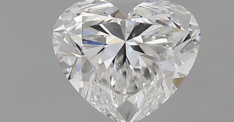 Diamond Natural 0,71Ct F-VS1 Heart - GIA6541330717
