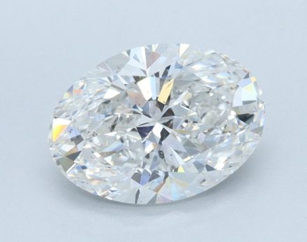 Diamond Natural 1,8Ct F-SI2 Oval - GIA2537940918 1
