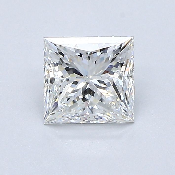 Diamond Natural 0,81Ct G-SI1 Princess - GIA6505481781 1