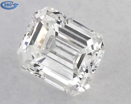 Diamond Natural 1,5Ct H-VVS1 Emerald - GIA6214992152 1
