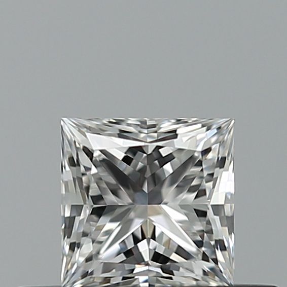 Diamond Natural 0,37Ct F-VVS2 Princess - GIA2546323696 1
