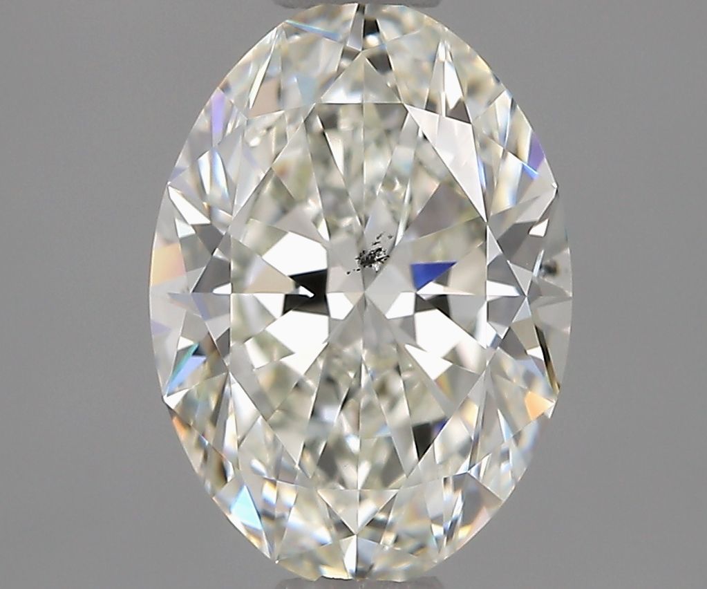 Diamond Natural 1,7Ct J-SI1 Oval - GIA7508117997 1