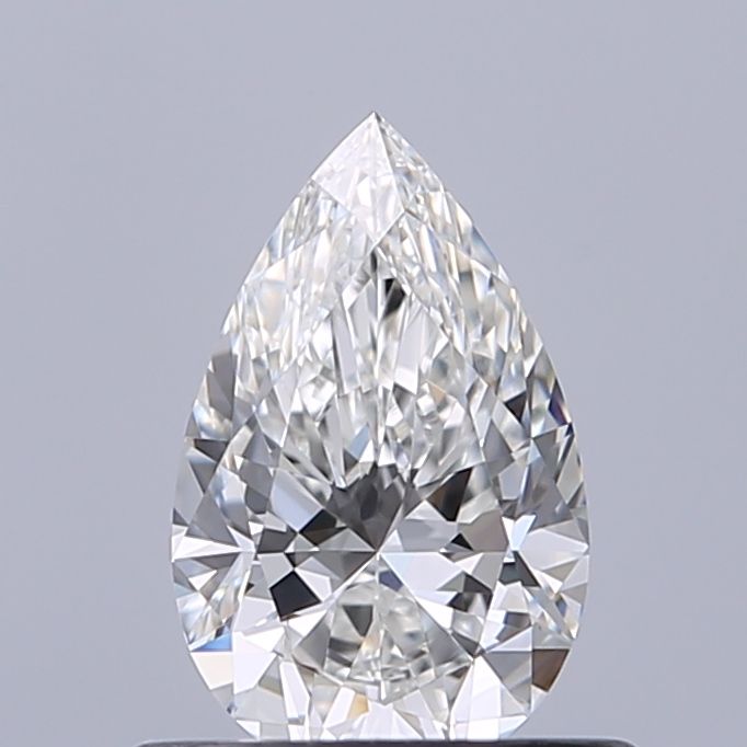 Diamond Natural 0,53Ct F-IF Pear - GIA2554192512 1