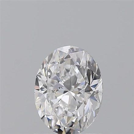 Diamond Natural 0,9Ct D-SI1 Oval - GIA7416942900 1
