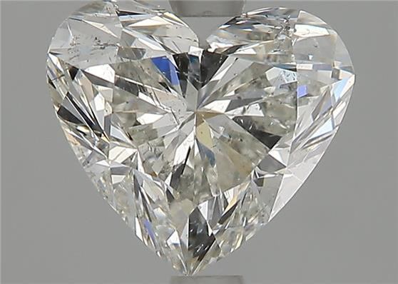 Diamond Natural 1,8Ct I-SI2 Heart - GIA6411619325 1