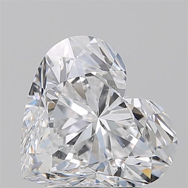 Diamond Natural 1,7Ct D-SI2 Heart - GIA6531454705 1
