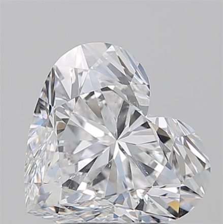 Diamond Natural 1,7Ct D-SI2 Heart - GIA6531454705 1