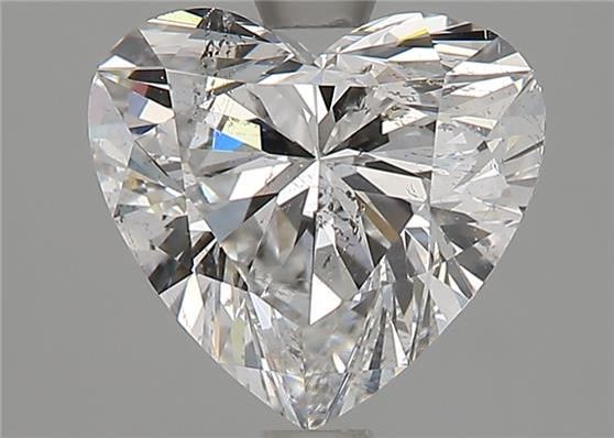 Diamond Natural 1,59Ct E-SI2 Heart - GIA2166757197 1
