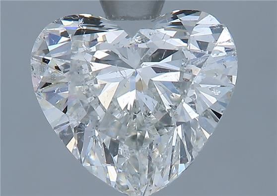 Diamond Natural 1,66Ct H-SI2 Heart - GIA6411020543 1