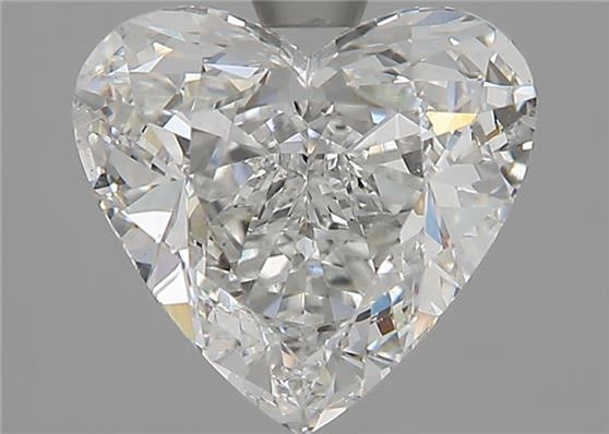 Diamond Natural 1,7Ct F-VS2 Heart - GIA7211545599 1