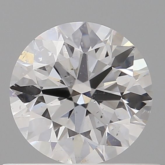 Diamond Natural 0,6Ct D-SI2 Round - GIA7516459480 1