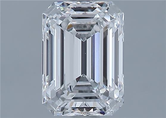 Diamond Natural 1,5Ct D-VVS2 Emerald - GIA2424551360