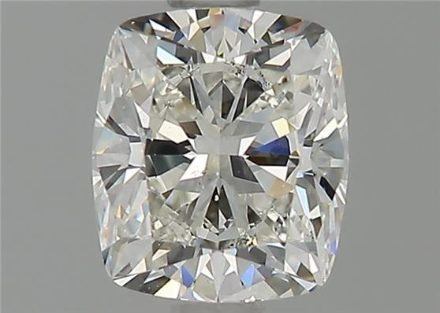 Diamond Natural 1,01Ct H-SI1 Cushion - GIA2376462455 1