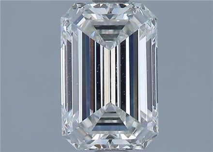 Diamond Natural 1,51Ct H-VVS2 Emerald - GIA7458878087 1