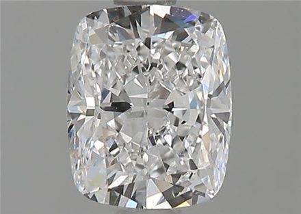 Diamond Natural 1Ct D-VS2 Cushion - GIA2221121904 1