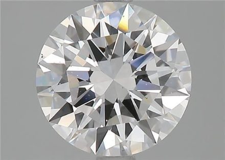 Diamond Natural 1,8Ct D-VS2 Round - GIA6321051547 1