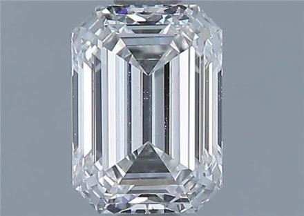 Diamond Natural 0,85Ct G-VVS1 Emerald - GIA6455969993 1