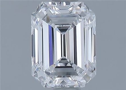 Diamond Natural 0,87Ct D-VS1 Emerald - GIA5221351368 1