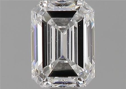 Diamond Natural 0,8Ct F-VVS2 Emerald - GIA7442582972 1