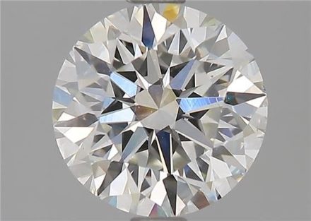 Diamond Natural 1,58Ct H-VS2 Round - GIA2221802557 1