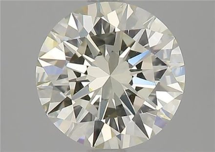Diamond Natural 1,57Ct M-VVS1 Round - GIA5202499523 1