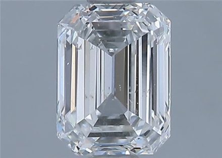 Diamond Natural 0,8Ct E-SI1 Emerald - GIA1172062637 1