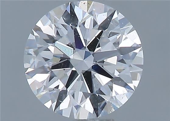 Diamond Natural 0,9Ct D-SI1 Round - GIA7508632555 1