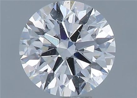 Diamond Natural 0,9Ct D-SI1 Round - GIA7508632555 1