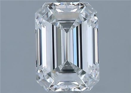 Diamond Natural 1,5Ct F-VVS2 Emerald - GIA6452175242 1