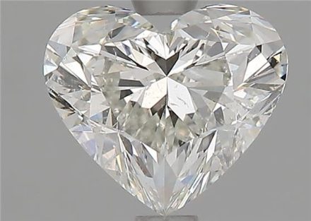 Diamond Natural 1,4Ct H-SI2 Heart - GIA3425255087 1