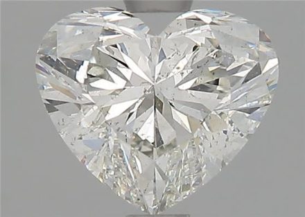 Diamond Natural 1,21Ct I-SI2 Heart - GIA5383233831 1