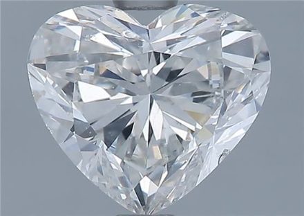 Diamond Natural 1,5Ct G-SI1 Heart - GIA3415071791 1