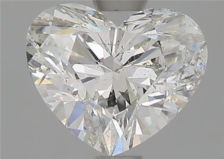 Diamond Natural 1,11Ct H-SI2 Heart - GIA3215545625 1