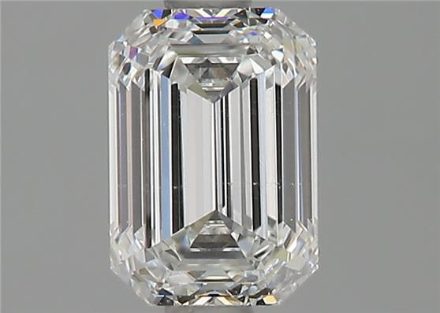 Diamond Natural 1,02Ct F-SI1 Emerald - GIA5196174110 1