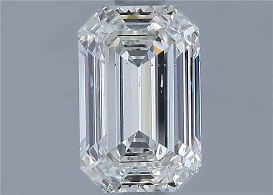 Diamond Natural 1,2Ct I-SI2 Emerald - GIA7456977500 1